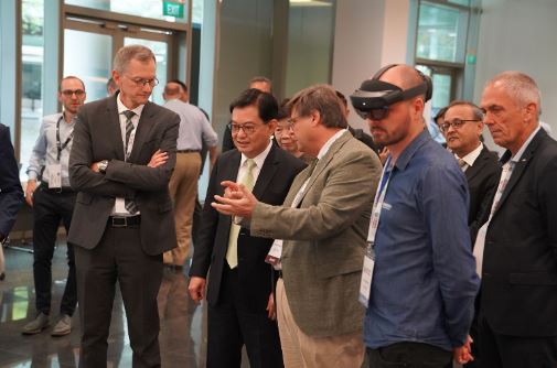 [CREATE Symposium] Mr Heng Swee Keat, DPM of Singapore, visits CNRS